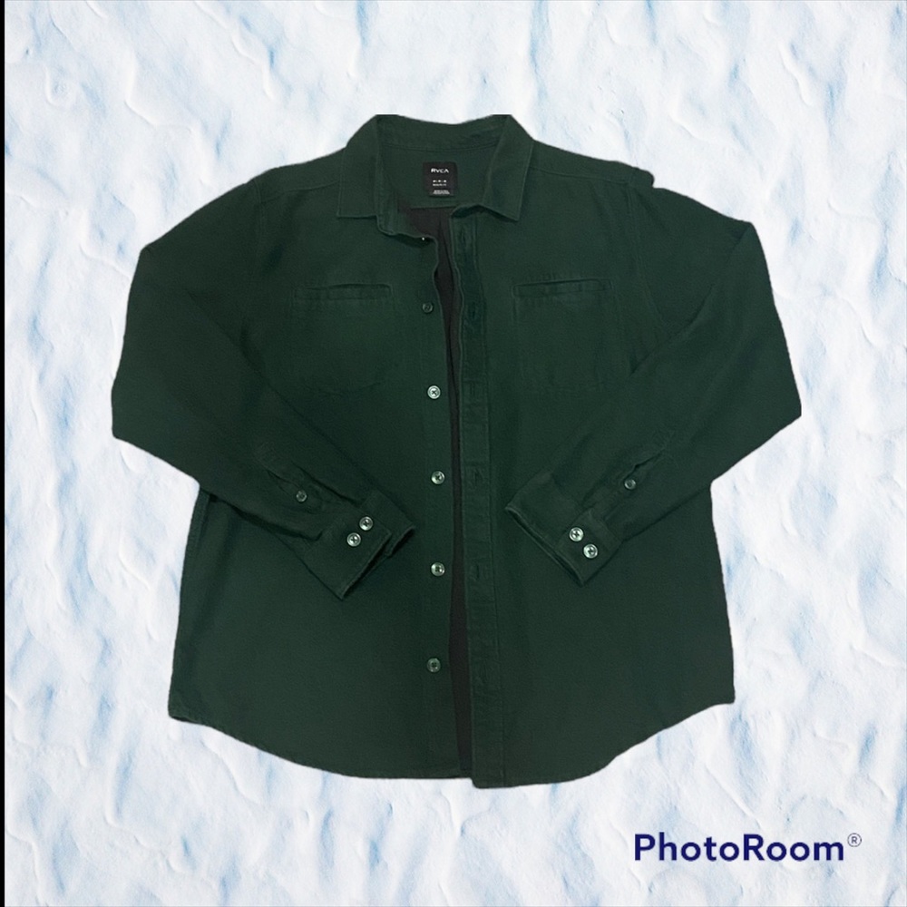 RVCA Geeen Button Down